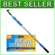 Load image into Gallery viewer, Multi-Purpose Telescoping Hook &amp; Docking Pole - 3.5ft to 6ft Adjustable Length