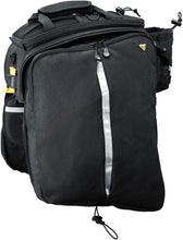 Load image into Gallery viewer, MTX Trunk Bag EXP with Expandable Panniers - Large Capacity Black Bike Storage