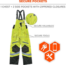 Load image into Gallery viewer, Thermal Insulated Bib Overalls - High Visibility &amp; Weather-Resistant Protection