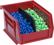 Load image into Gallery viewer, 24-Pack Stackable Red AkroBins - Multi-Purpose Storage Bins for Home &amp; Garage