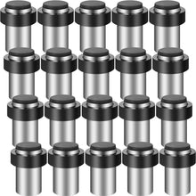 Load image into Gallery viewer, Premium 20 Pcs Silver Door Stoppers – Rubber Bumpers with Flexible Installation