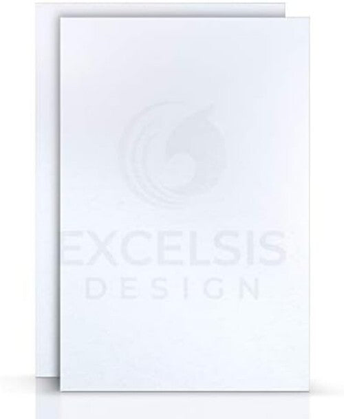 Durable Matte White Foam Board 15-Pack - Ideal for Signs, Presentations & Art