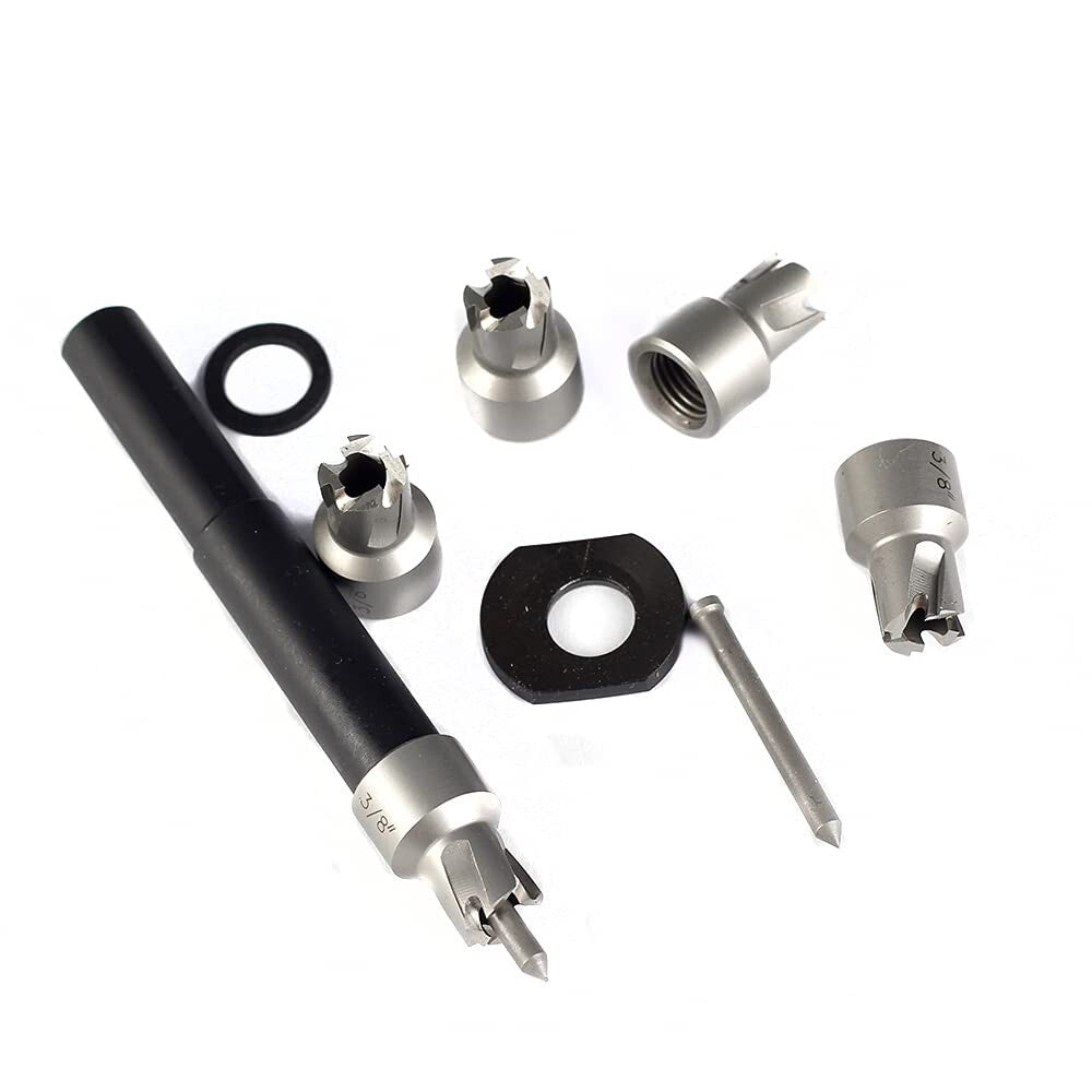 5-Pack 3/8 Inch Spot Weld Cutters for Efficient Metal Sheet Hole Drilling