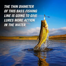 Load image into Gallery viewer, High-Strength 4 and 8 Strands Braided Fishing Line - 150 to 1000 Yard Options