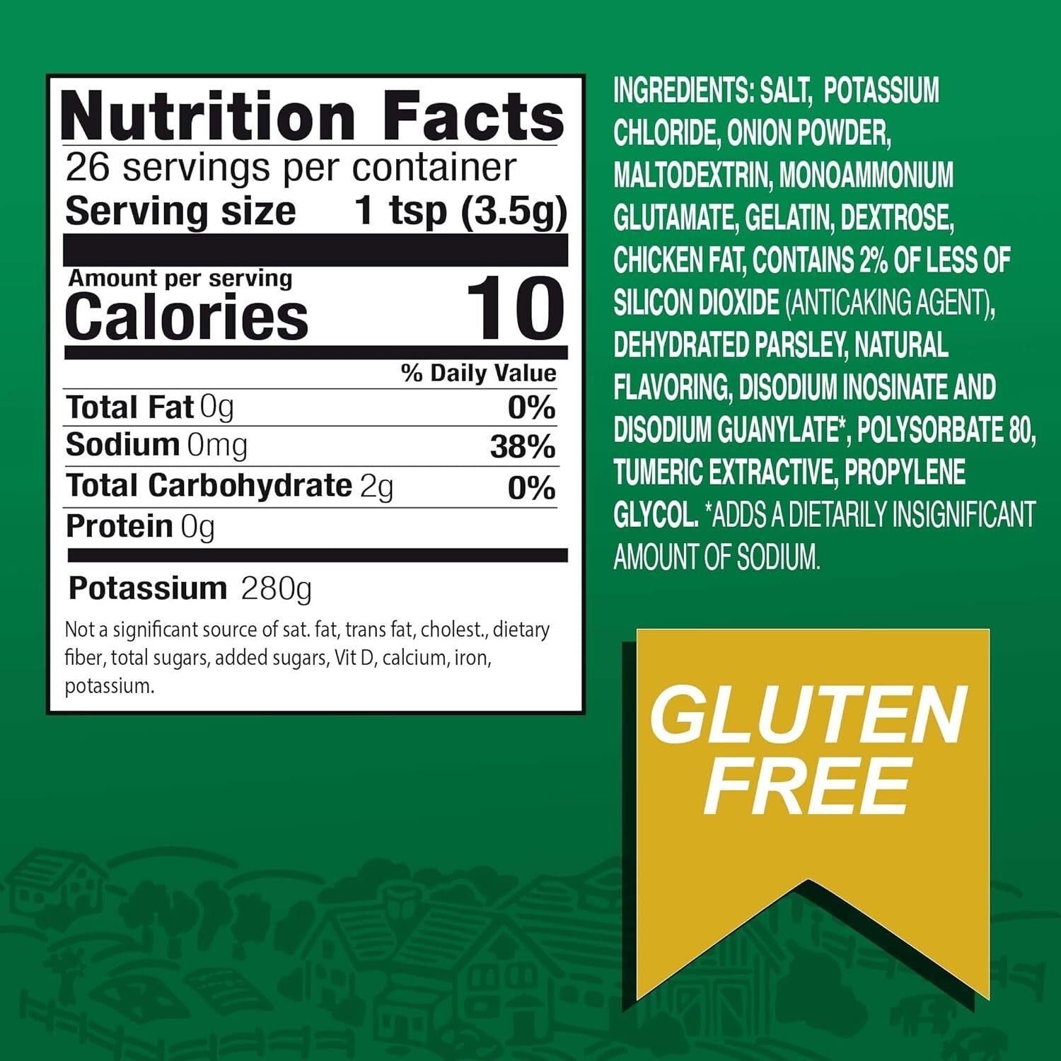 12-Pack Sodium Free Chicken Bouillon Packets - 1.5 oz Each for Flavorful Dishes