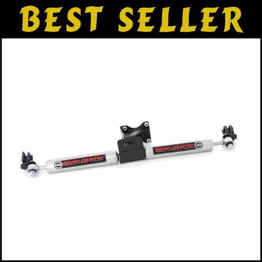 Boost Handling with N3 Dual Steering Stabilizer for 07-18 Jeep Wrangler JK
