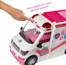 Load image into Gallery viewer, Transforming Ambulance Playset with 20+ Accessories &amp; Lights for Kids