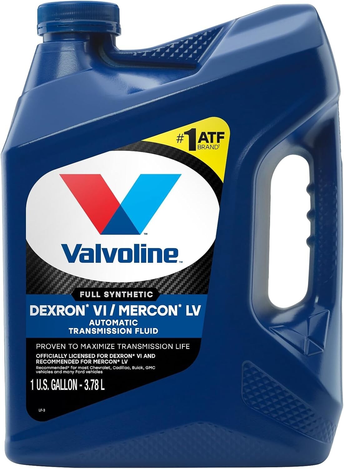 Enhanced Performance Dexron VI/Mercon LV ATF - 3 Gallons of Synthetic Mastery
