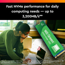 Load image into Gallery viewer, 2TB WD SN350 NVMe Solid State Drive - 3200MB/s Speed - Ideal for Gaming