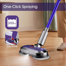 Load image into Gallery viewer, Multi-Surface Electric Mop with Detachable Battery &amp; Deep Cleaning LED Headlight