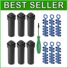 Load image into Gallery viewer, 5004 PC Pop-Up Sprinkler - 4-Inch Adjustable Lawn Irrigation System, 6 Pack