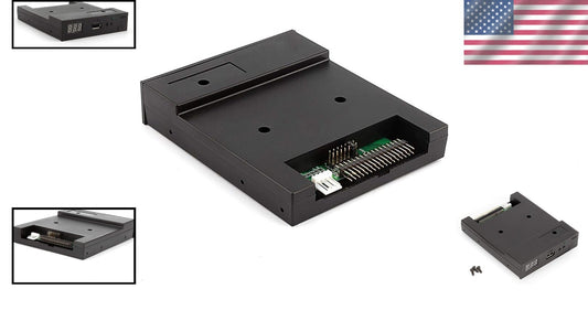 USB Floppy Drive Emulator - 1.44MB Capacity, Lightweight, No Drivers Needed