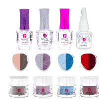 Load image into Gallery viewer, Long-Lasting 4-Color Dip Powder Nail Kit - Infused with Calcium &amp; Vitamin E
