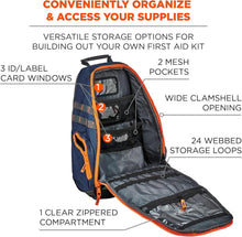 Load image into Gallery viewer, Versatile First Responder Backpack with Reflective Borders &amp; ID Slots - 24L