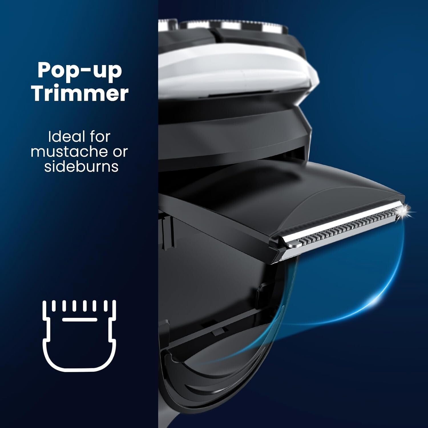 Waterproof 3D Rotary Shaver - USB-C Cordless Electric Razor with Extra Blades