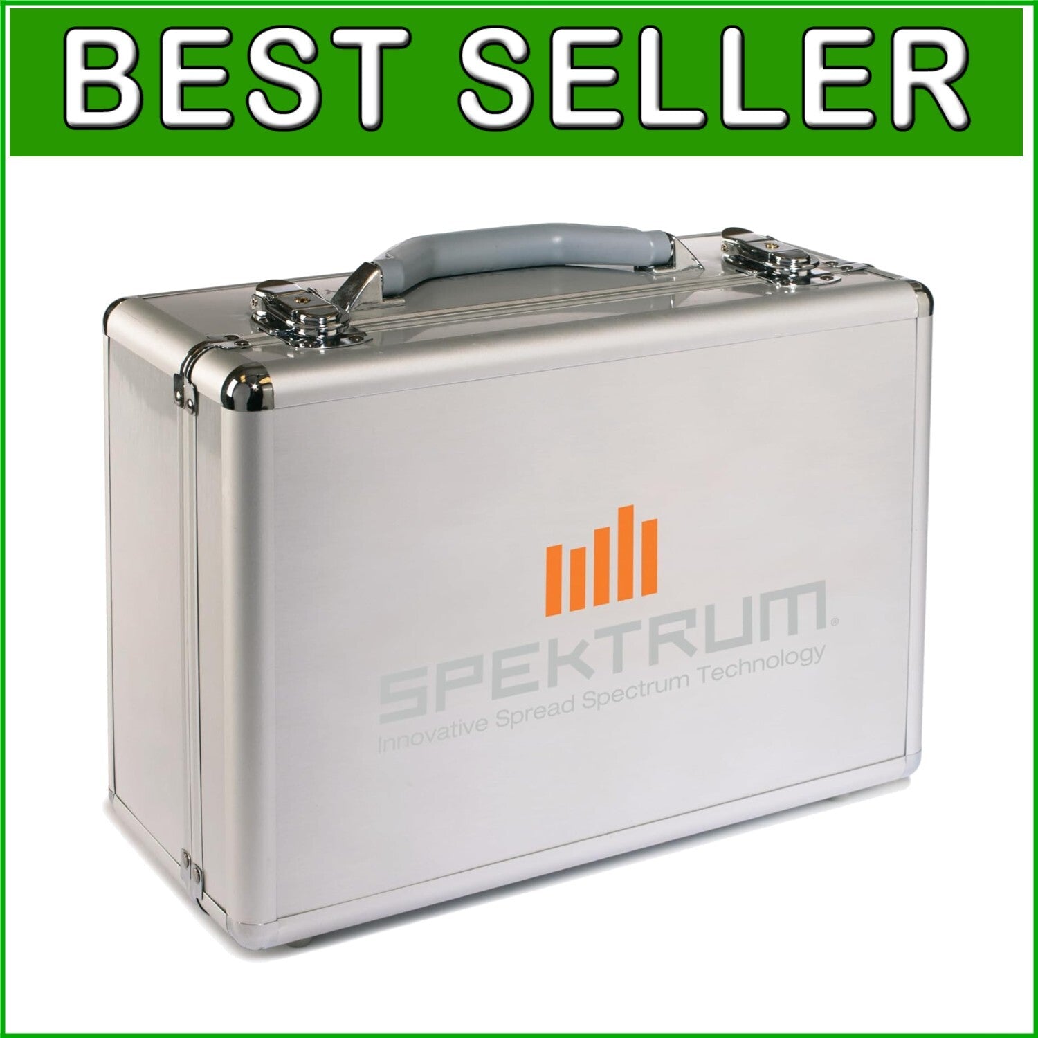 Aluminum Transmitter Case with High-Density Foam - Perfect for New Purchases