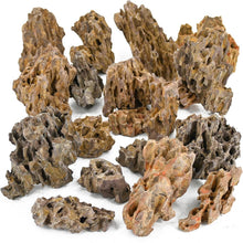Load image into Gallery viewer, 20LB Dragon Stone Aquarium Rock - Enhances Aquatic Life &amp; Decor (2-8 Inches)