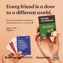 Load image into Gallery viewer, Meaningful Conversations: 140 Cards for Adult Friendships &amp; Emotional Intimacy