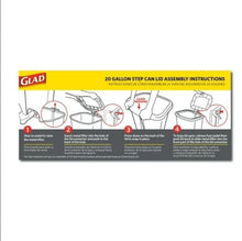 Load image into Gallery viewer, Elegant 20-Gallon Trash Can with Clorox Odor Protection - Hands-Free Operation