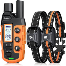 Load image into Gallery viewer, Dual Channel Training Collar with 3300 ft Range - Waterproof &amp; Adjustable Modes