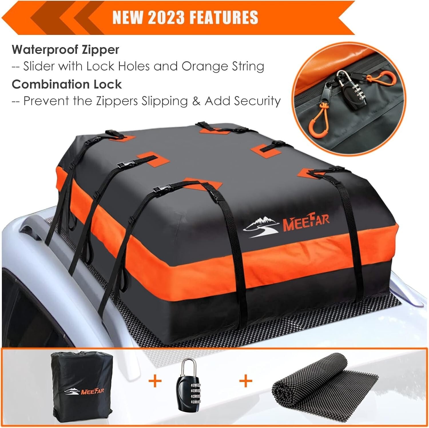 XBEEK Waterproof Cargo Bag: Heavy-Duty Storage for Family Travel Adventures