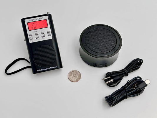 P-SB7 Spirit Box & DAS-X1 Bluetooth Speaker Kit for Paranormal Investigation