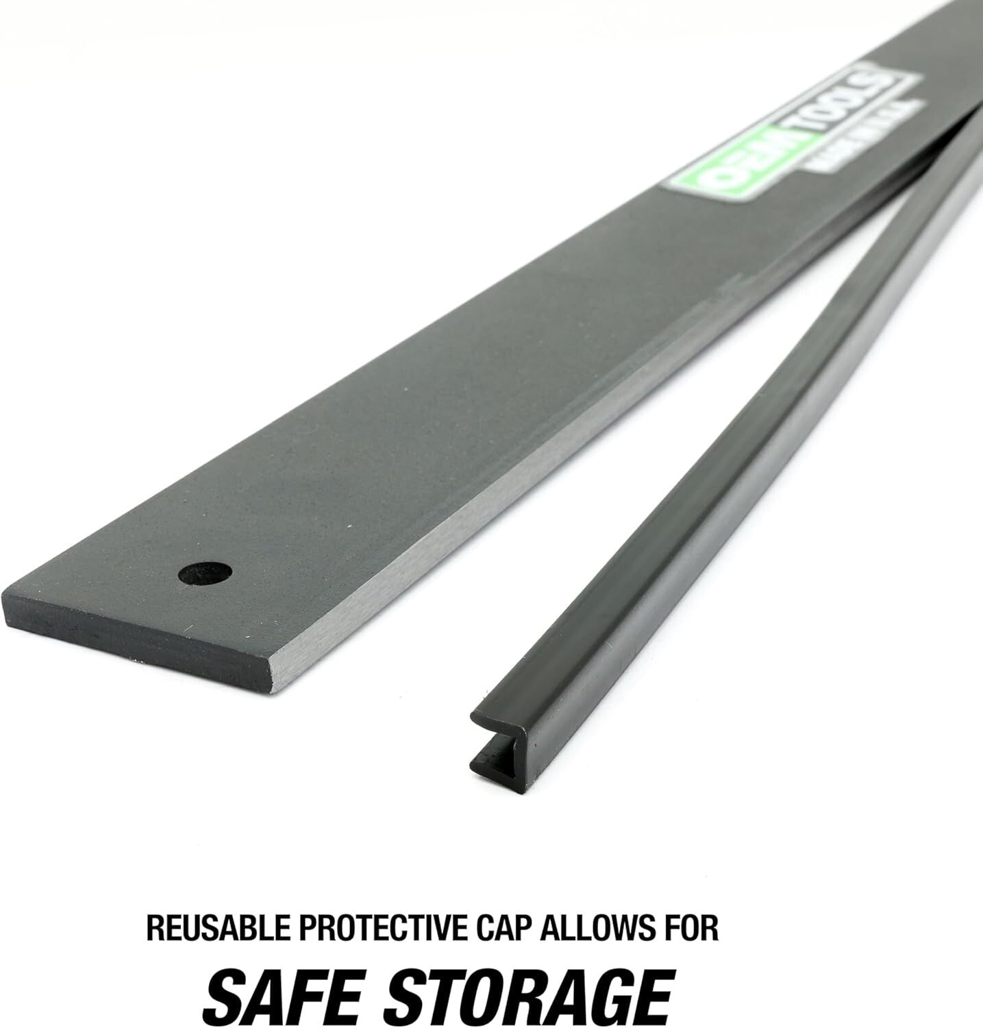 Precision 24" Cold Rolled Steel Straight Edge ±0.001" for Engine Inspections