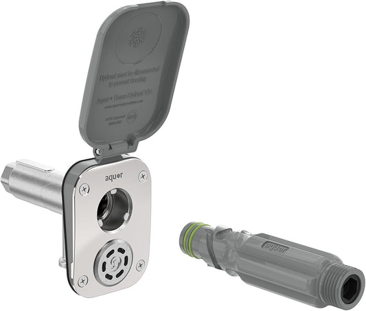 Elegant Garden Hydrant V2+ - Lead-Free, Frost-Proof Faucet with Quick Connection