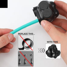 Load image into Gallery viewer, Black Insulated Multi Cable Connectors - Pre-Filled Splice Terminals for Wiring