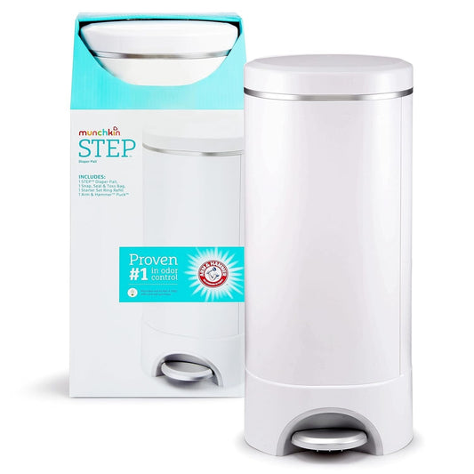 Odor-Busting Diaper Pail with Arm & Hammer - 13 Gallon Baby Registry Favorite