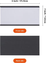 Load image into Gallery viewer, Versatile Magnetic Data Card Holders 3x6 Inch - Perfect for Shelving
