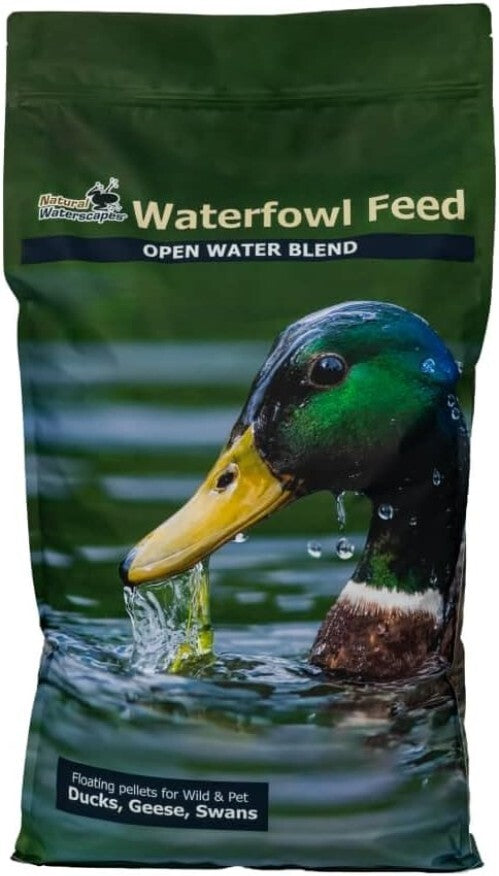 20 lb Premium Floating Pellets for Ducks, Swans & Geese - Seafood Flavor