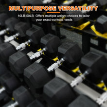 Load image into Gallery viewer, Hex-Shaped 35lb Dumbbell with Non-Slip Handle - Maximize Workout Potential