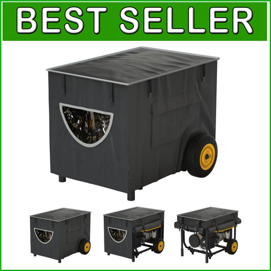 100% Waterproof Heavy Duty Generator Cover – Double Layer Protection, 32x24x24