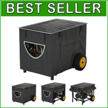 Load image into Gallery viewer, 100% Waterproof Heavy Duty Generator Cover – Double Layer Protection, 32x24x24