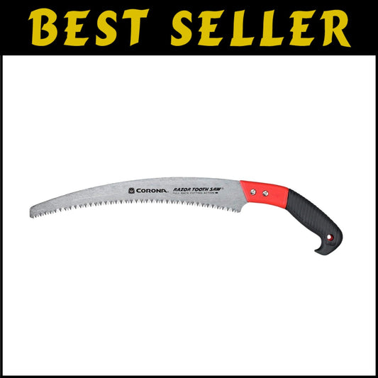 Ergonomic 13-Inch Tree Saw with RazorTOOTH Technology for Professional Arborists