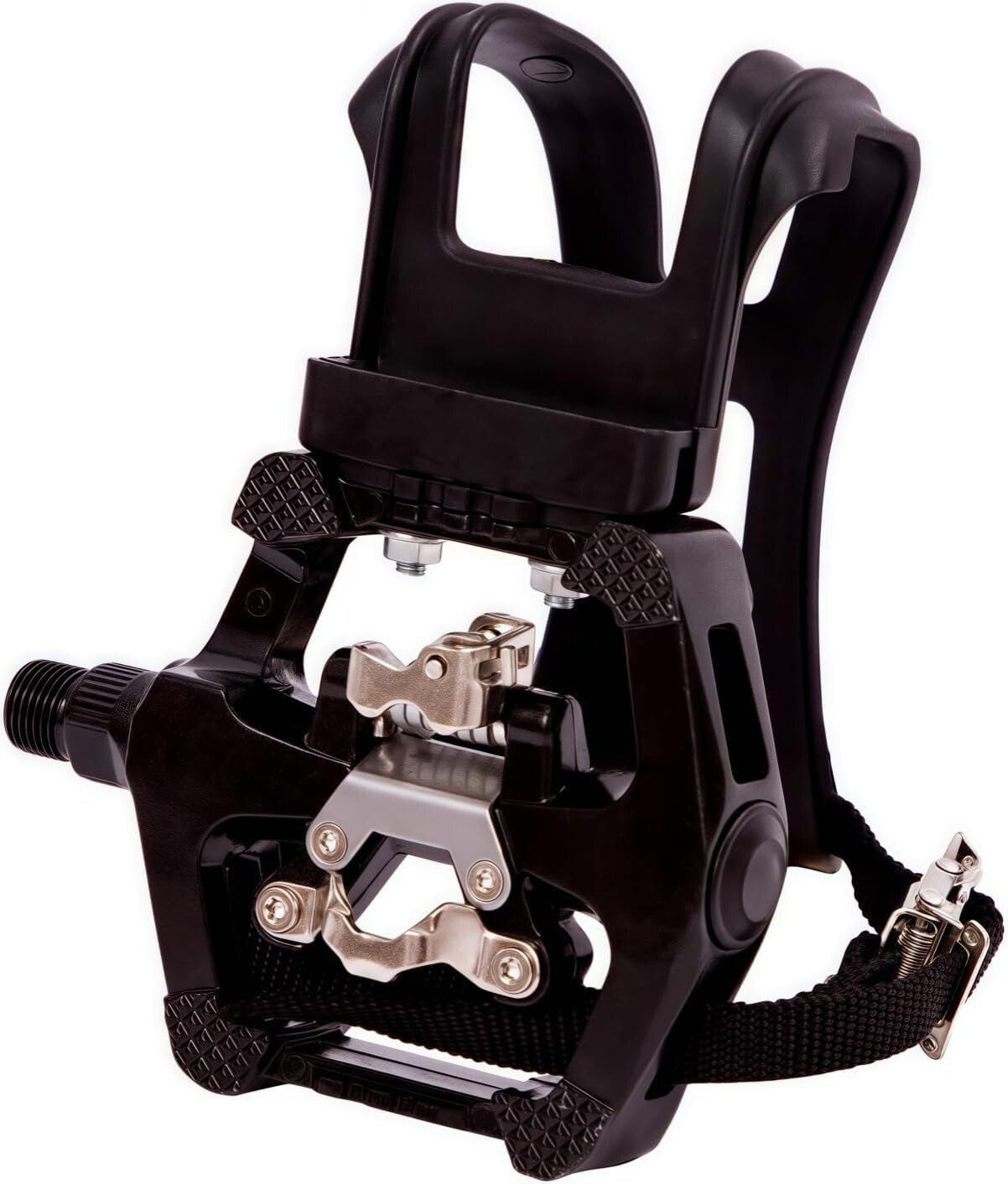 Durable Indoor Cycling Hybrid Pedals with 360 Stability and 12-Month Warranty