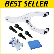 Load image into Gallery viewer, Complete Tool Set: 10-Inch Gland Nut Wrench with Gloves &amp; Towel for Easy Use
