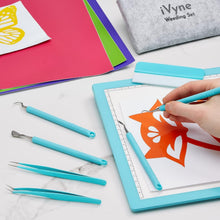 Load image into Gallery viewer, Premium A4 Light Board with Weeding Tools &amp; Scrap Collector for Easy Crafting