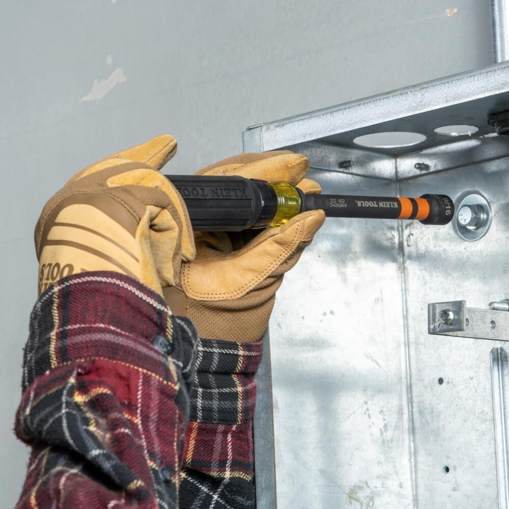 Impact Rated 7-Piece Nut Driver Set with Ratcheting Handle & Easy Identification