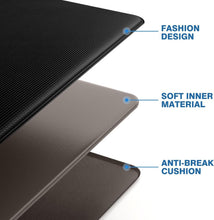 Load image into Gallery viewer, Black Non-Slip Anti-Fatigue Kitchen Mats Set - 17.3"x30" &amp; 17.3"x70" for Comfort