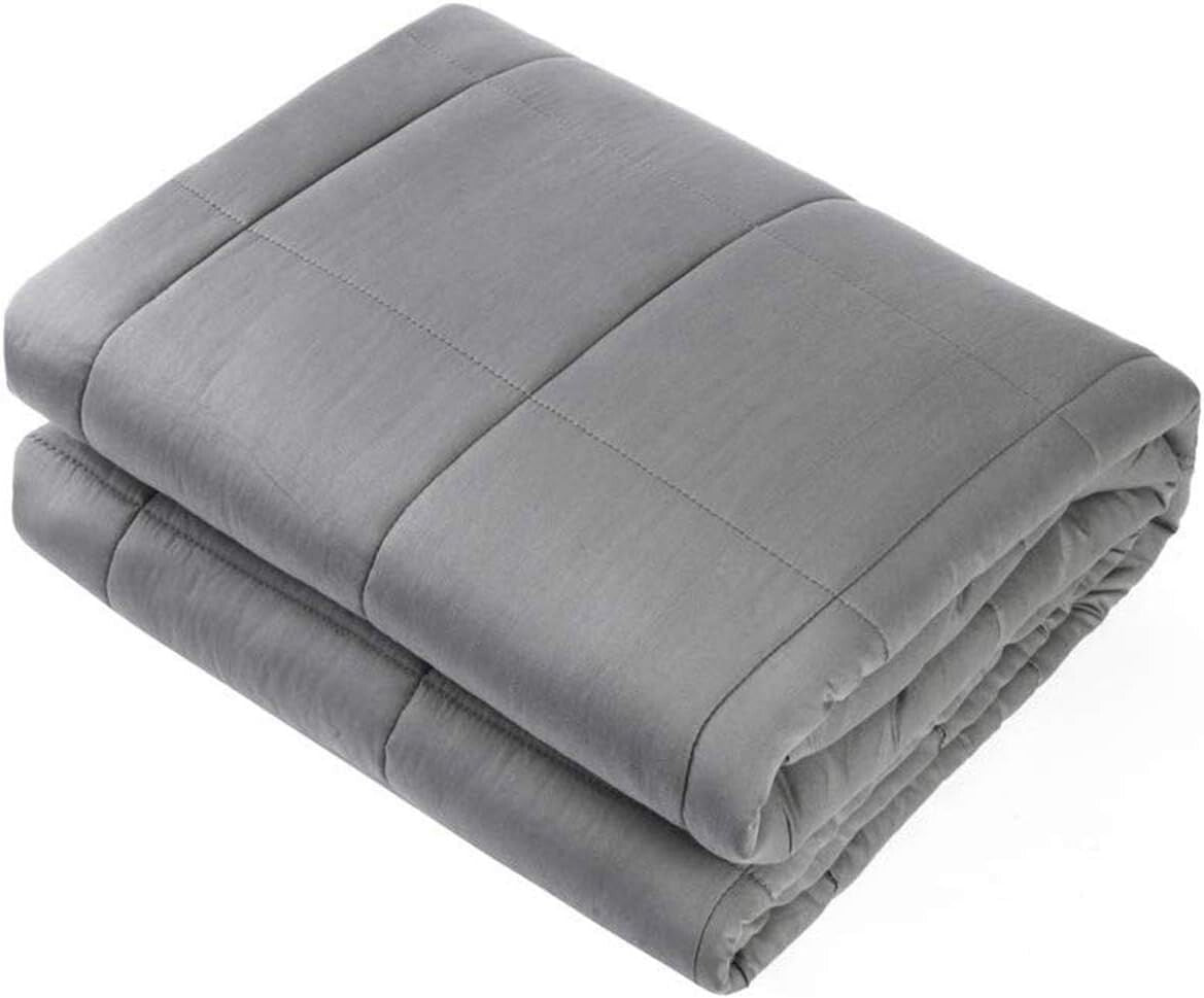Breathable Microfiber King Size Weighted Blanket - Optimal Comfort 78"x85"