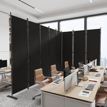 Load image into Gallery viewer, Portable 8-Panel Room Divider - Freestanding Privacy Solution, 160" W x 71" H
