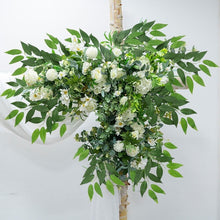 Load image into Gallery viewer, Natural-Looking 20 Faux Green Leaf Garland Branches for Versatile Arrangements