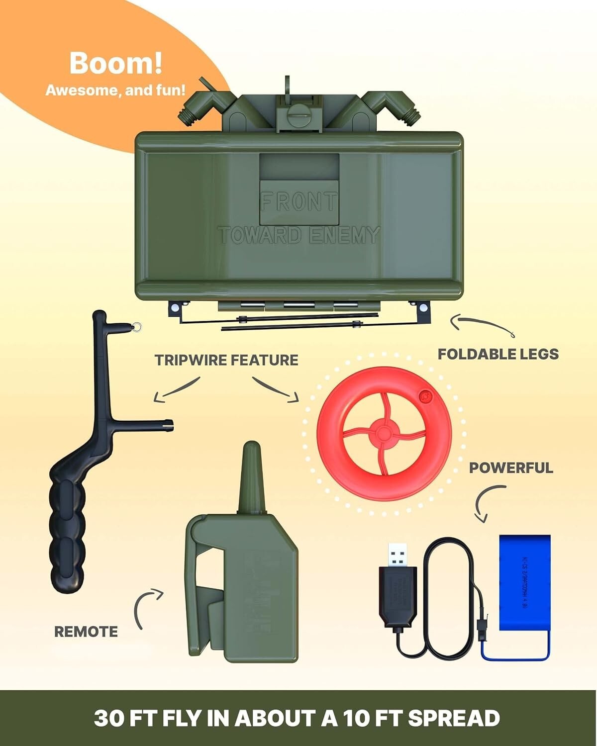 Durable Toy Action Set with Remote Control - Perfect for Interactive Play Fun