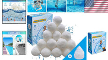 Load image into Gallery viewer, Lightweight 4.6 lbs Pool Filter Balls: Eco-Friendly Replacement for Sand Filters
