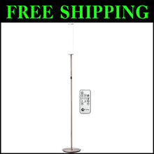 Load image into Gallery viewer, Contemporary Adjustable LED Floor Lamp - Remote Controlled Dimming &amp; Temperature
