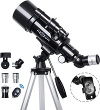 Load image into Gallery viewer, High Magnification 70mm Telescope with Wireless Remote - Perfect for Stargazing