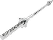 Load image into Gallery viewer, Alloy Steel 60-Inch Barbell with Threaded Grip for Weightlifting Excellence