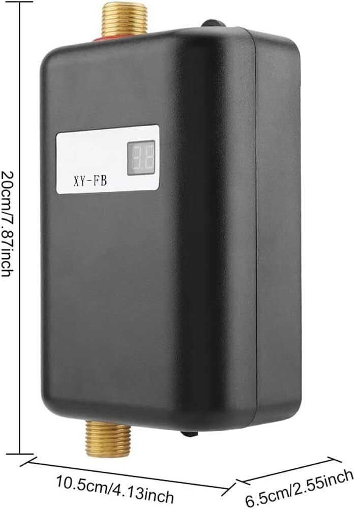 Compact 110V Mini Electric Tankless Water Heater – Instant Hot Water Access
